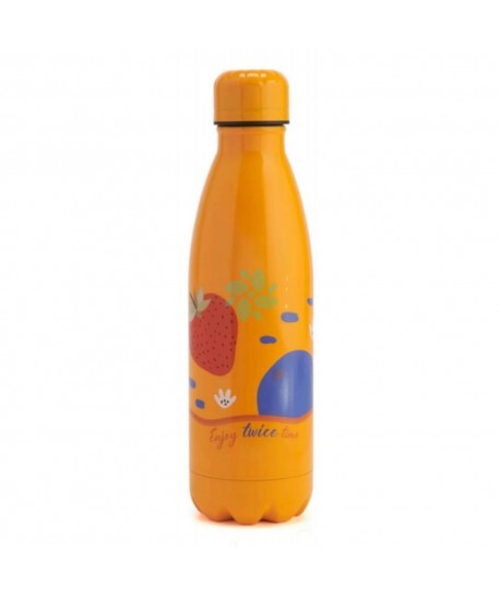 bottiglia thermos arancione